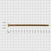 Саморезы по бетону оцинкованные 7.5x152 мм