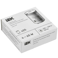 Стартер IEK LS111M 4-65 Вт 220-240 В пластик