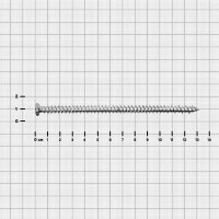 Саморезы по бетону Sormat оцинкованные 7.5x132 мм