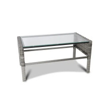 Садовая мебель для отдыха Кения ротанг серый: стол, диван и 2 кресла