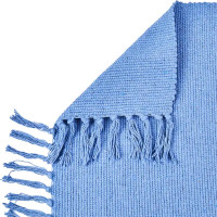 Коврик декоративный хлопок Solid Mat JBT-001-03 50x80 см цвет синий