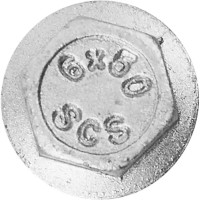 Анкер-шуруп по бетону Sormat Hex оцинкованный 6x50 мм