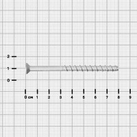 Анкер-шуруп по бетону Sormat оцинкованный 6x80 мм