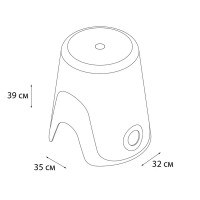 Корзина для белья Fixsen Wendy FX-7073-49 26 л цвет фиолетовый