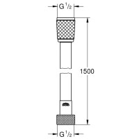 Шланг для душа Grohe Rotaflex 28409002 1.5 м цвет хром