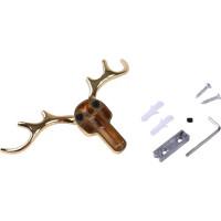 Крючок Larvij Олень, цинковый, цвет золотой