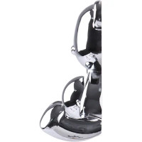 Крючок Larvij Медведь, цинковый, цвет хром