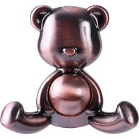 Крючок Larvij Медведь, цинковый, цвет медь