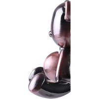 Крючок Larvij Медведь, цинковый, цвет медь