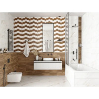 Плитка настенная Kreaforta Mersey Wooden 20x40 мм 1.2 м² матовый цвет бежевый