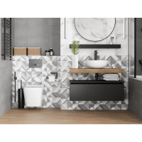 Плитка настенная Kreaforta Mersey Tetris 20x40 мм 1.2 м² матовый цвет серый