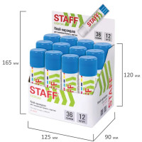 Клей-карандаш Staff 36 г