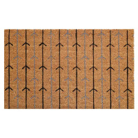 Коврик декоративный кокос Velcoc Kera Arrows 40x75 см цвет бежевый