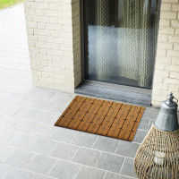 Коврик декоративный кокос Velcoc Kera Arrows 40x75 см цвет бежевый