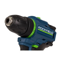 Дрель-шуруповерт аккумуляторная бесщеточная Rockfield RF1002BK, 12 В Li-ion 2x2 Ач