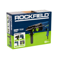 Перфоратор сетевой SDS-plus Rockfield RF28RHK, 900 Вт, 3.2 Дж