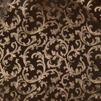 Штора на ленте Классика 140x260 см цвет коричневый 2 шт.