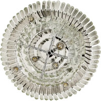 Люстра потолочная Louis 8 ламп 32 м² цвет серебристый/прозрачный