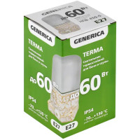 Светильник ЖКХ Generica 450-5 60 Вт IP54 цилиндр цвет мрамор, накладной