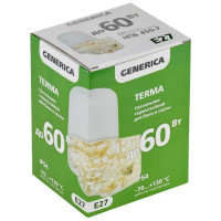 Светильник ЖКХ Generica 450-7 60 Вт IP54 цилиндр цвет мрамор, накладной