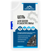 Цепь для бензо и электропилы Vertextools 3/8 LP50-1.1 30.48 см 46 звеньев