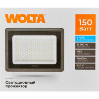 Прожектор светодиодный уличный SMD Wolta WFL-150W/06 150 Вт 5700К IP65 холодный белый свет