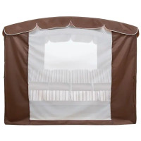 Качели садовые Брауни 4-х местные (до 380 кг) шоколад