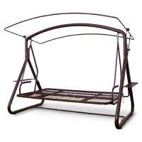 Качели садовые Брауни 4-х местные (до 380 кг) шоколад
