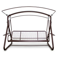 Качели садовые Брауни 4-х местные (до 380 кг) шоколад