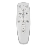 Люстра потолочная светодиодная Lamplandia Bergen Black L1479 с пультом управления, 15 м²,регулируемый белый свет, цвет черный