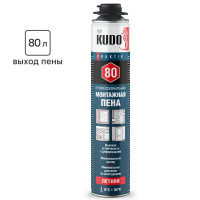 Пена монтажная профессиональная Kudo Praktik 80 летняя 1000 мл