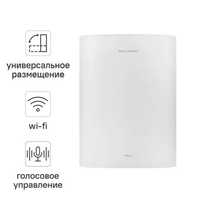 Водонагреватель накопительный 30 л Royal Thermo Regency 2 кВт вертикальный нержавеющая сталь мокрый ТЭН