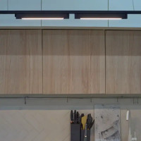 Трековый светильник линейный светодиодный Volpe Q281 20 Вт однофазный 7 м² цвет черный