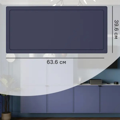 Дверь для шкафа Лион Амьен 39.6x63.6x1.9 см МДФ цвет индиго