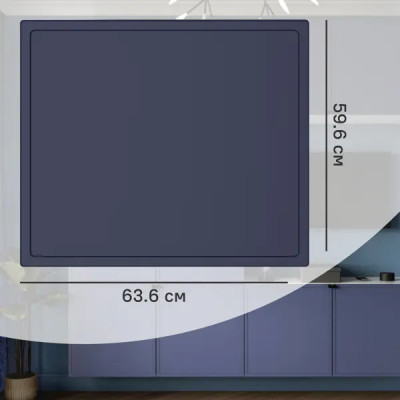 Дверь для шкафа Лион Амьен 59.6x63.6x1.9 см МДФ цвет индиго