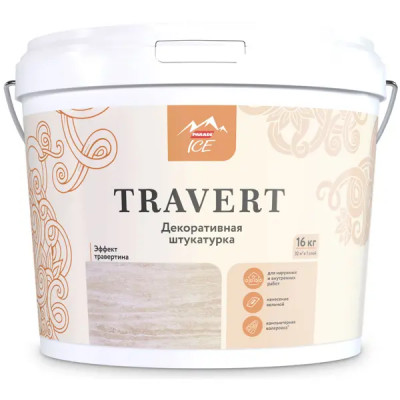 Штукатурка декоративная Parade Travert 16 кг