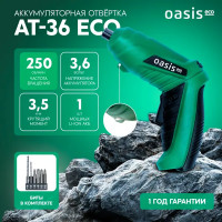 Отвертка аккумуляторная Oasis Eco AT-36, 3.6 В Li-Ion 1.3 Ач