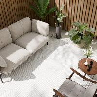 Циновка Дели 160x230 см полипропилен 84116_53211 цвет кремовый