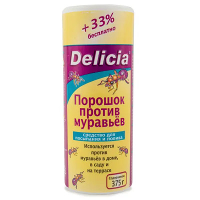 Средство для защиты от муравьев Delicia порошок 375 г