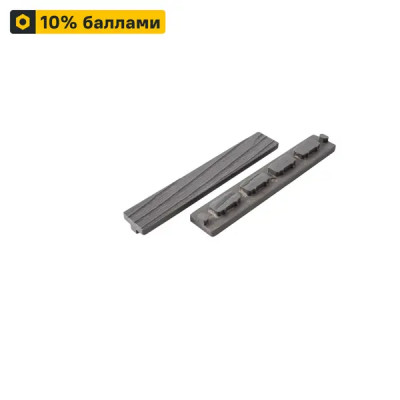Заглушка для террасной доски T-Decks 150x25 мм ДПК цвет серый