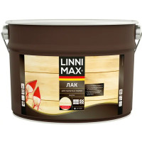 Лак паркетный Linnimax глянцевый прозрачный 9 л