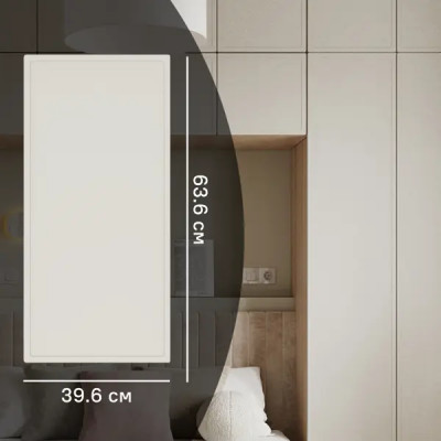 Дверь для шкафа Лион Амьен 39.6x63.6x1.9 см МДФ цвет латте