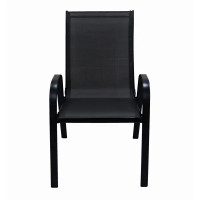 Стул садовый Almi GS032 55x73x91 см сталь цвет антрацит