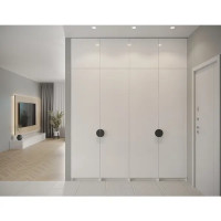 Дверь для шкафа Лион 39.6x225.8x1.6 см ЛДСП цвет белый лак