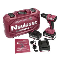 Дрель-шуруповерт аккумуляторная бесщеточная Neolaser NCDB-63, 20 В Li-ion 2x4 Ач
