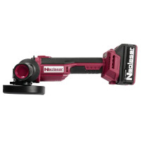 УШМ аккумуляторная бесщеточная Neolaser ACCUM2, 20 В Li-ion 2x4 Ач, 125 мм