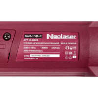 УШМ сетевая Neolaser NAG-1300-R, 1300 Вт, 125 мм