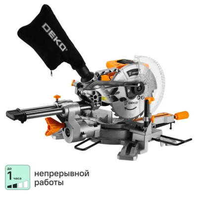 Пила торцовочная сетевая Deko DKMS255, 2300 Вт, 255 мм