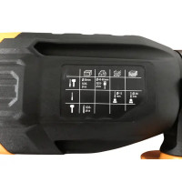 Перфоратор сетевой SDS-plus Deko ZKH1000W, 1050 Вт, 3.2 Дж