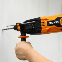 Перфоратор сетевой SDS-plus Deko ZKH1000W, 1050 Вт, 3.2 Дж